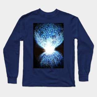 Supernova Art (Vertical) Long Sleeve T-Shirt